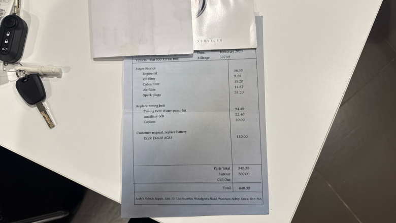 Fiat 500 1.2 S 3dr Petrol Hatchback